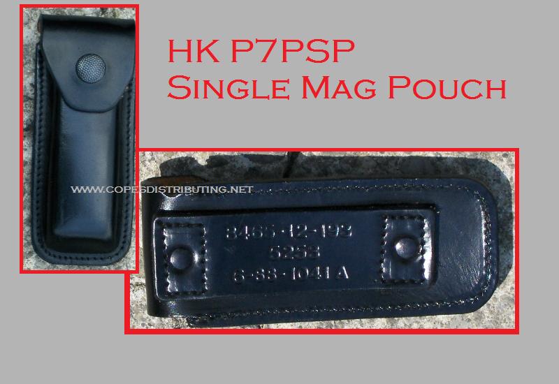 HK P7PSP Leather Single Mag Pouch